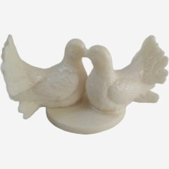 Фигурка из шоколадной глазури "Голуби" 	