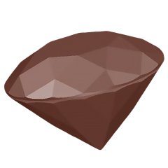 Форма поликарбонатная Chocolate Form CF0608 Драгоценный камень 24 шт С Дефектом CF0608
