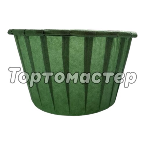 Капсула бумажная Зелёная D50 H40 10 шт 40291