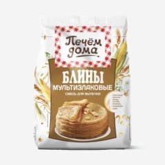 Сухая смесь для выпечки "Блины мультизлаковые" Печём Дома 300 г 