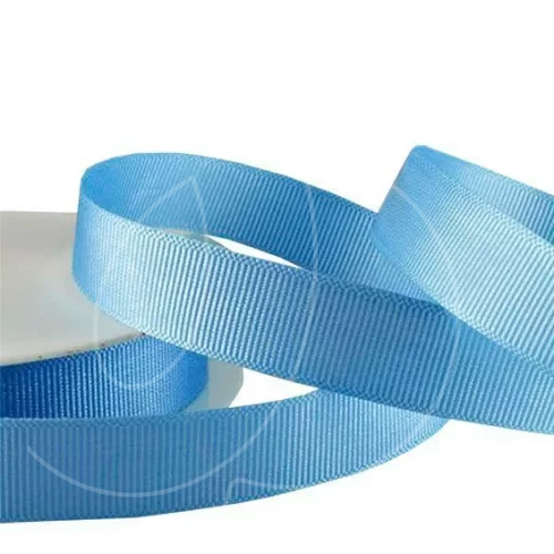 Лента для декора и упаковки Репсовая Голубая 1,2 см 170-12RG	