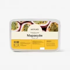 Пюре замороженное ARTPUREE Маракуйя без косточки 1 кг 4670134851487