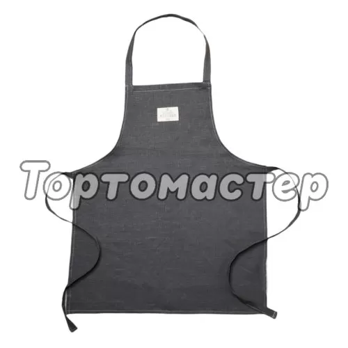 Фартук хлопковый Тёмно-серый 10179631