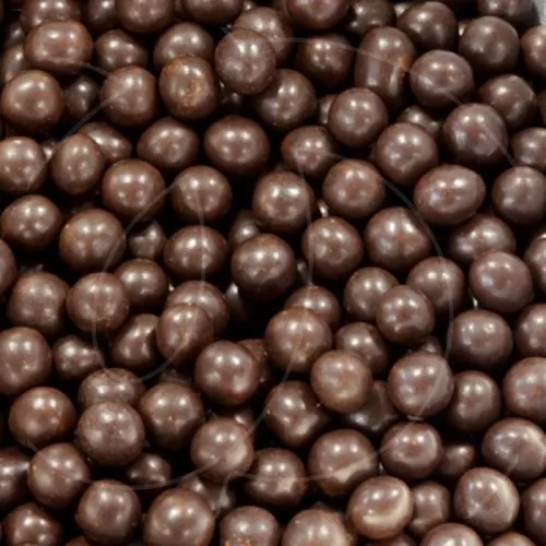 Посыпка кондитерская шоколадные шарики хрустящие CALLEBAUT "DARK CHOCOLATE CRISPEARLS" 50 г CHD-CC-CRISP-02B