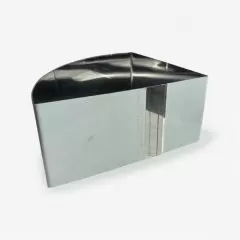 Форма металлическая для выпечки Четверть PEKU H10 R22 см Ч/10/22		