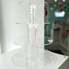 Этажерка для десертов акриловая 