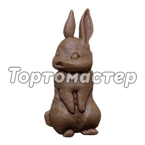 Молд силиконовый Зайка сидит 1526