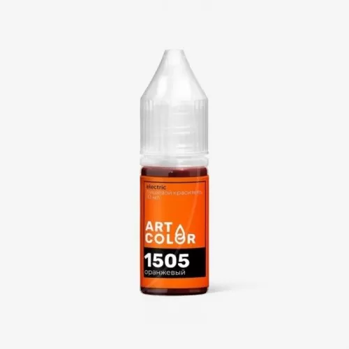 Краситель пищевой гелевый водорастворимый Art Color "Electric 1505 Оранжевый" 10 мл 1505