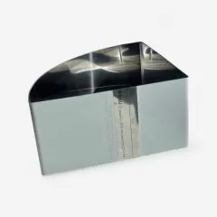 Форма металлическая для выпечки Четверть PEKU H10 R20 см Ч/10/20		