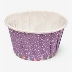 Капсула бумажная с подворотом "Merry Christmas " D50 H40 1 шт Б-52	