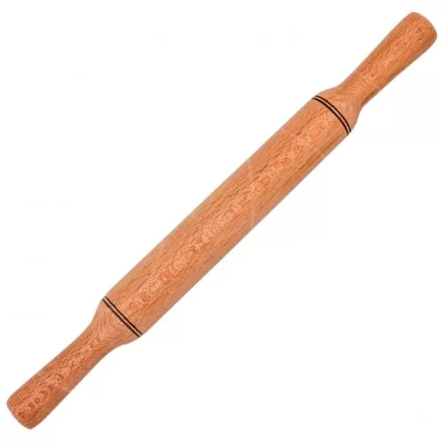 Скалка деревянная 43 см 2466628, 40-3