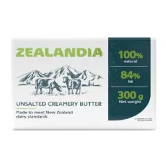 Масло сладко-сливочное Zealandia "Professional" 84% 300 г 