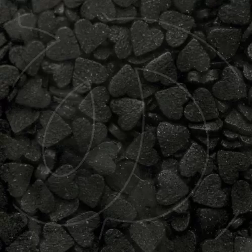 Посыпка кондитерская сердечки мини "Чёрные" 50 г tp62998