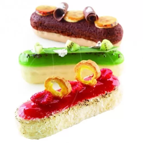 Форма силиконовая Silikomart "ECLAIR" 6 шт (с вырубкой) ECLAIR