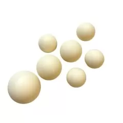 Фигурка из шоколадной глазури "Белые сферы" ФГ156 белый	