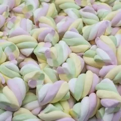 Маршмеллоу "Косички разноцветные" 100 г 