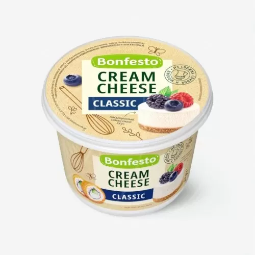 Сыр кремчиз Bonfesto 70% 500 г 