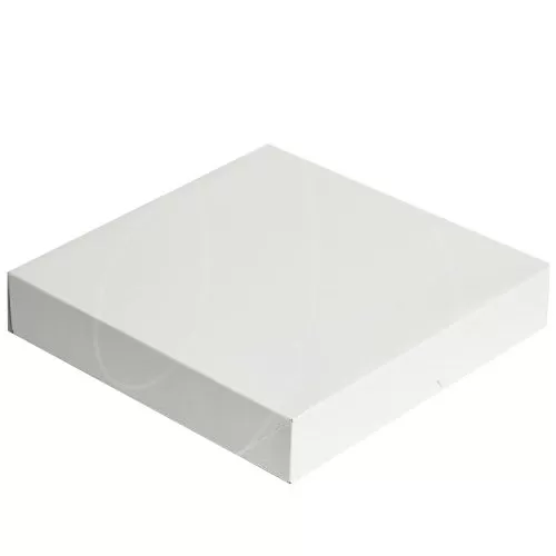 Коробка для сладостей белая 28,5х28,5х6 см ForG SHELF W 285*285*60 A