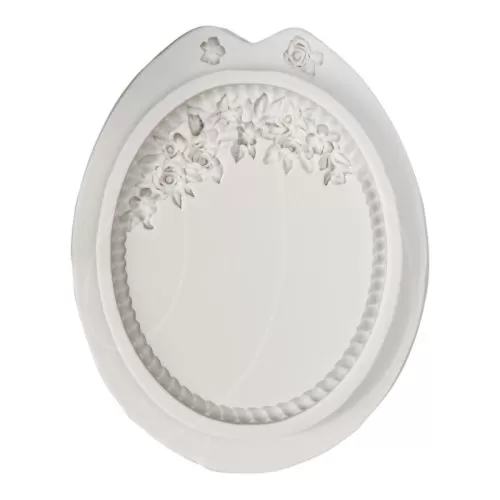 Молд силиконовый "Рамка с розами" 6707434