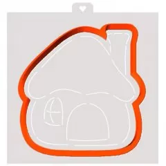 Вырубка пластиковая и трафарет LUBIMOVA "Домик" LC-00010049