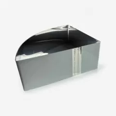 Форма металлическая для выпечки Четверть PEKU H10 R25 см Ч/10/25