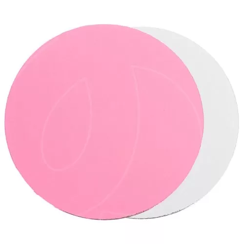 Подложка под торт Розовая 3 мм 26 см 10 шт 49514