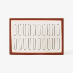 Коврик силиконовый с разметкой для 20 эклеров 60х40 см СФ-20, 00-00000153		